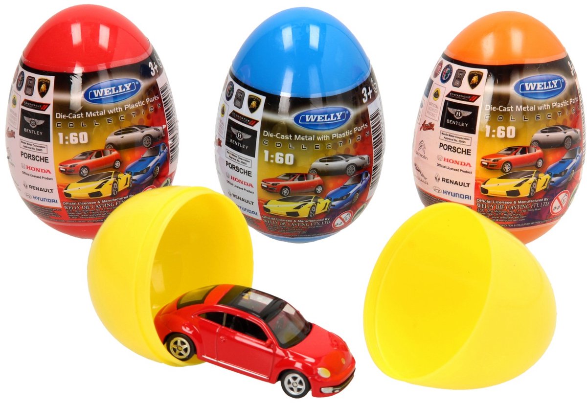 Toi-toys welly auto in verrassingsei