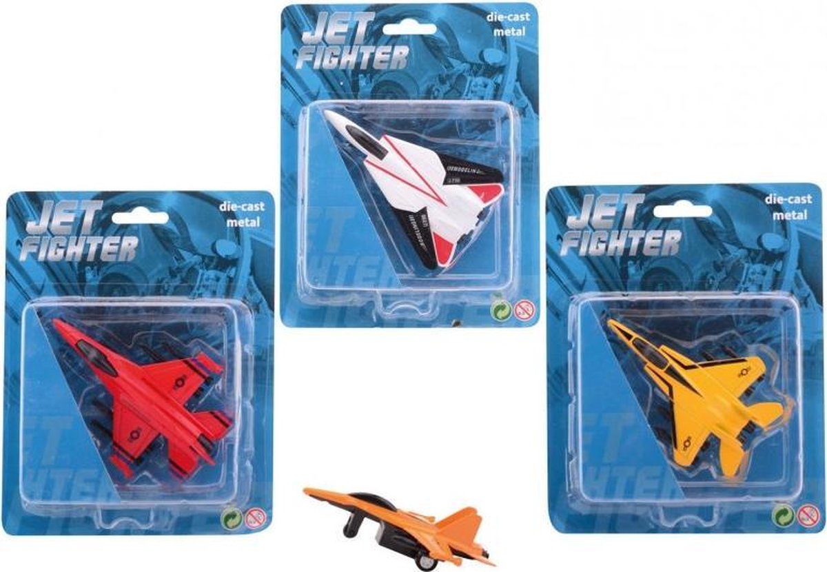 Johntoy - Johntoy Die-cast camouflage straaljager