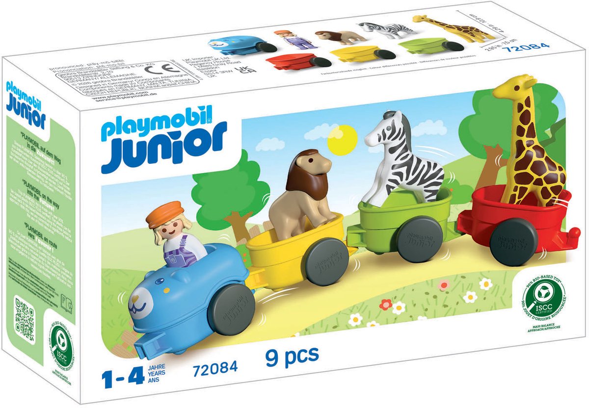 Playmobil junior dierentrein - 72084