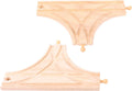 Bigjigs houten rails - t-splitsing, 2st.