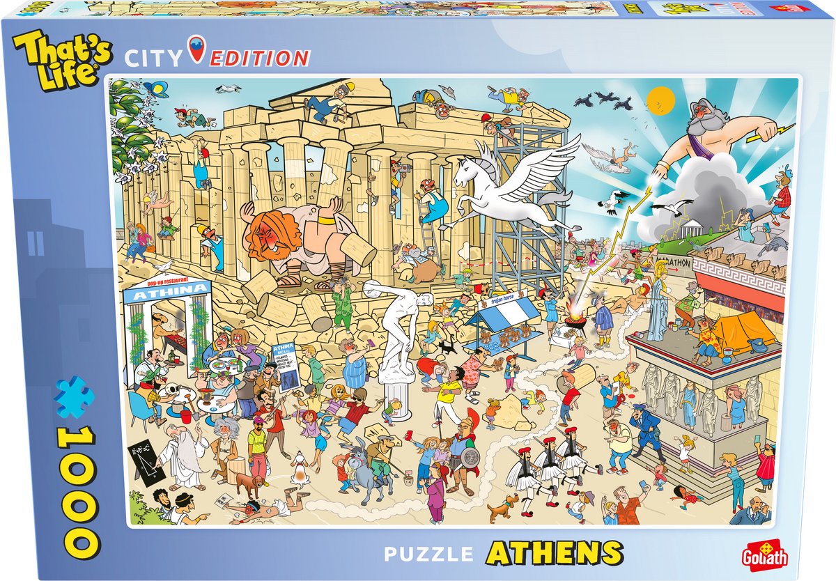 Goliath - Goliath that's life city edition: athens legpuzzel - 1000st.