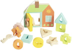 Classic world houten vormenhuis slot spel - educatief speelgoed 11-delig.