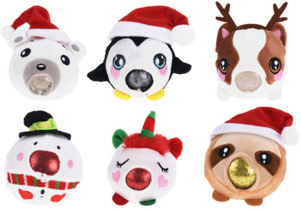 Koopman knijpfiguur kerst speelgoed - kerst knijpspeeltje voor kinderen.
