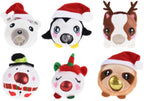 Koopman knijpfiguur kerst speelgoed - kerst knijpspeeltje voor kinderen.