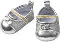 Heless - Heless Poppenballerina's glitter - zilver 30-34 cm