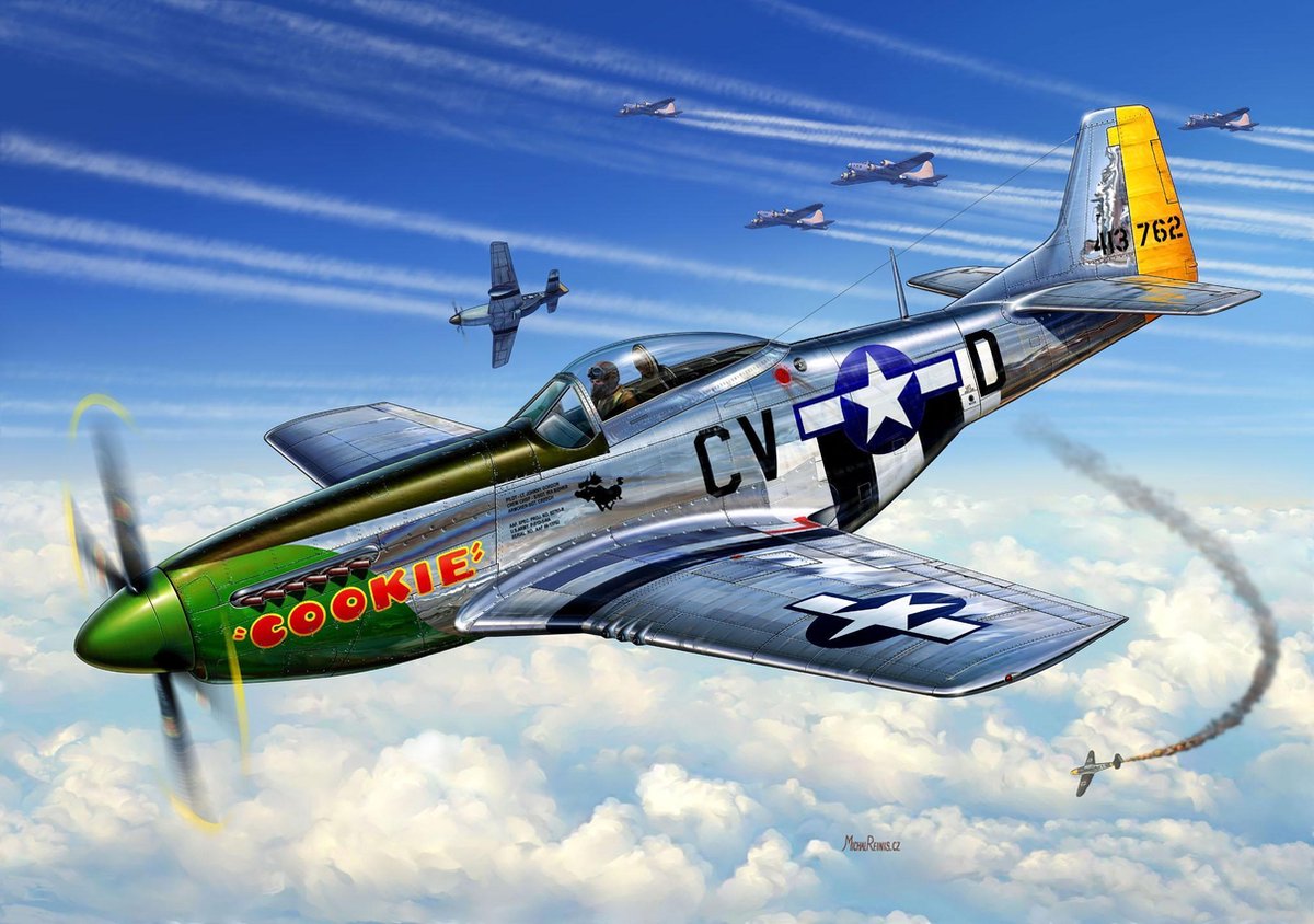 Revell - p-51d mustang