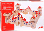 Goki - houten bouwblokken kasteel 145dlg.