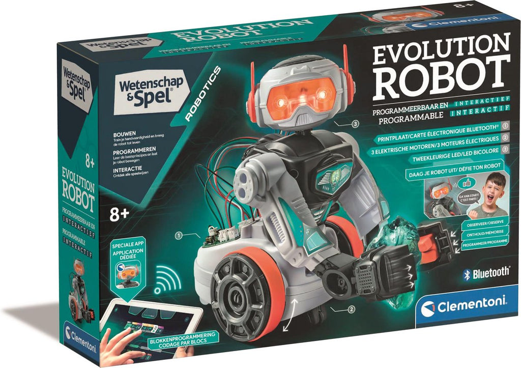 Clementoni - wetenschap & spel evolution robot