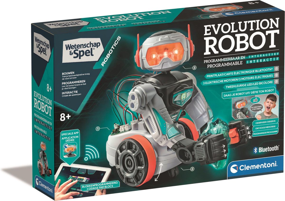 Clementoni - wetenschap & spel evolution robot