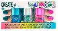 Create it! beauty nagellak glitter, 3st.