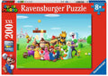Ravensburger puzzel super mario - legpuzzel - 200 xxl stukjes