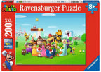 Ravensburger puzzel super mario - legpuzzel - 200 xxl stukjes