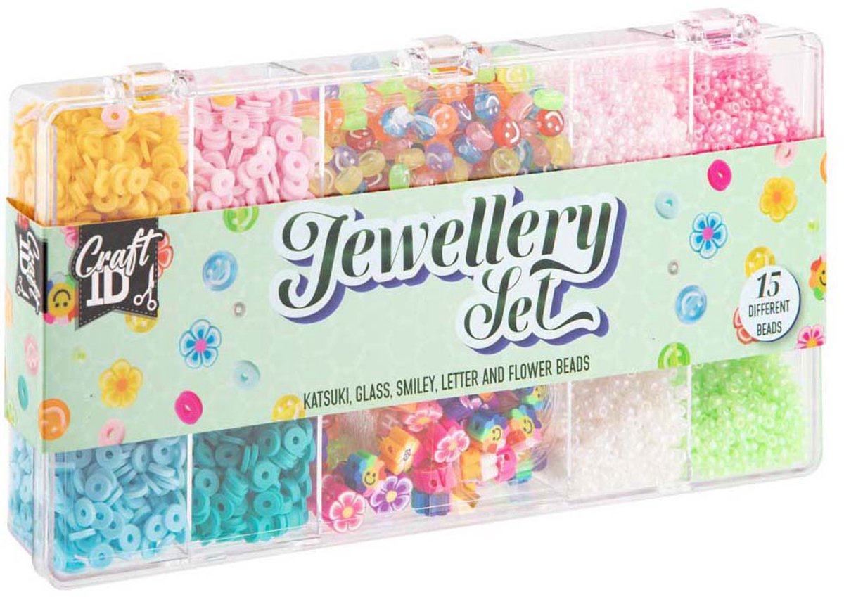 Creative Craft Group - Creative Craft Group Sieraden set - 15 kralen