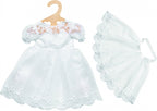 Heless poppenkleding trouwjurk - wit voor poppen van 28-35 cm - 3-delig
