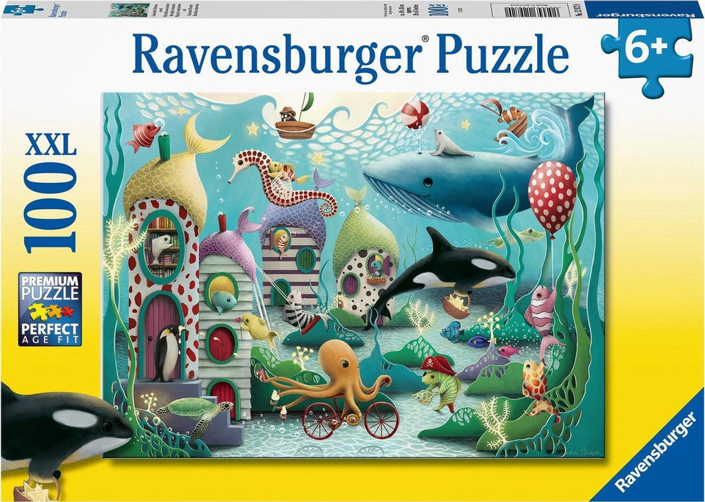 Ravensburger - puzzel magische onderwaterwereld - legpuzzel - 100 stukjes