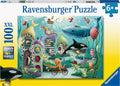 Ravensburger - puzzel magische onderwaterwereld - legpuzzel - 100 stukjes