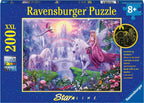 Ravensburger puzzel magische eenhoornnacht - legpuzzel - 200 stukjes