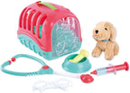 Playgo - go dieren reismandje met knuffelpuppy - 7dlg.