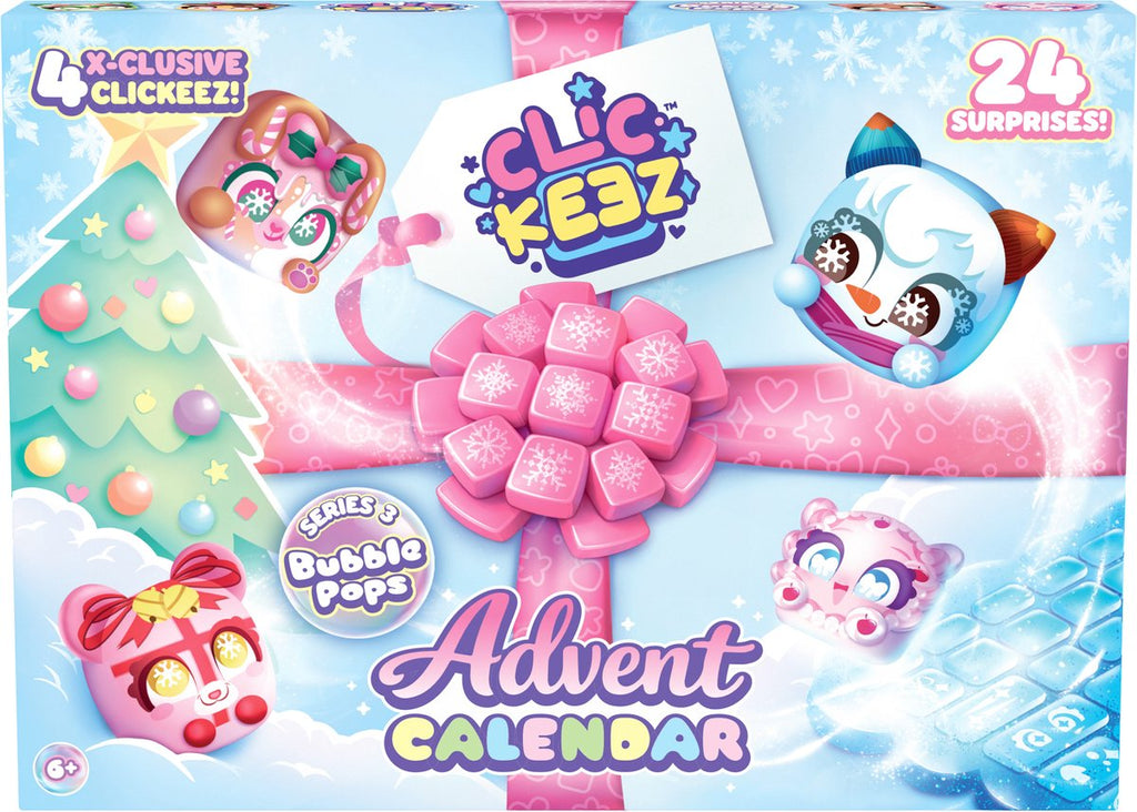 Goliath - Goliath clickeez series 3 - advent calendar - fidget - verzamel ze allemaal - anti stress - speelgoed - ontspanning - toetsenbord fidget - met een nieuw klikgeluid!