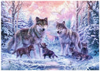 Ravensburger - puzzel legpuzzel arctische wolven - 1000 stukjes dieren.