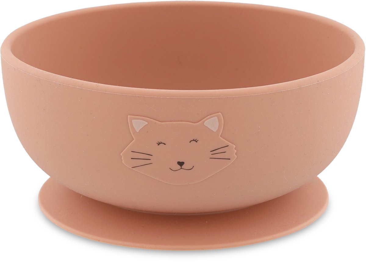 Trixie siliconen kom met zuignap - mrs. cat