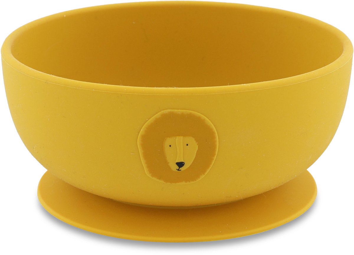 Trixie siliconen kom met zuignap - mr. lion