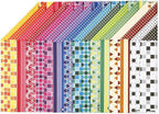 Creotime - Creotime patroonpapier 21 x 297 cm 16 stuks multicolor
