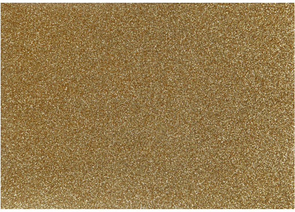 Creativ company opstrijkfolie glitter goud, a5