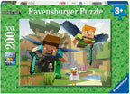 Ravensburger - puzzel minecraft avontuur 200 xxl stukjes kinderen.