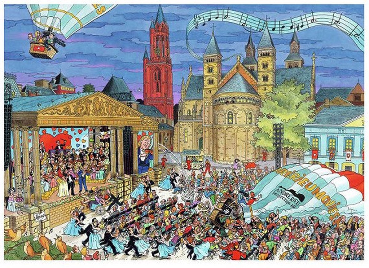 Ravensburger - puzzel fleroux maastricht - legpuzzel - 1000 stukjes