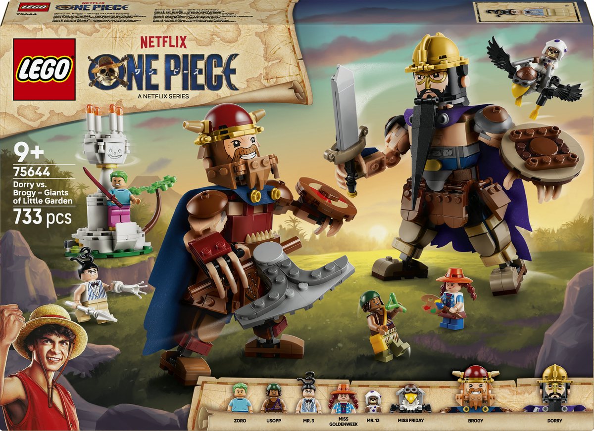 LEGO - one piece 75644 dorry vs. brogy - reuzen van kleine gaarde