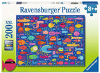 Ravensburger - – funny fish friends – kinderpuzzel – 100 xxl stukjes
