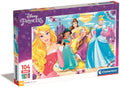 Clementoni - legpuzzel super color maxi disney princess 104 stuks