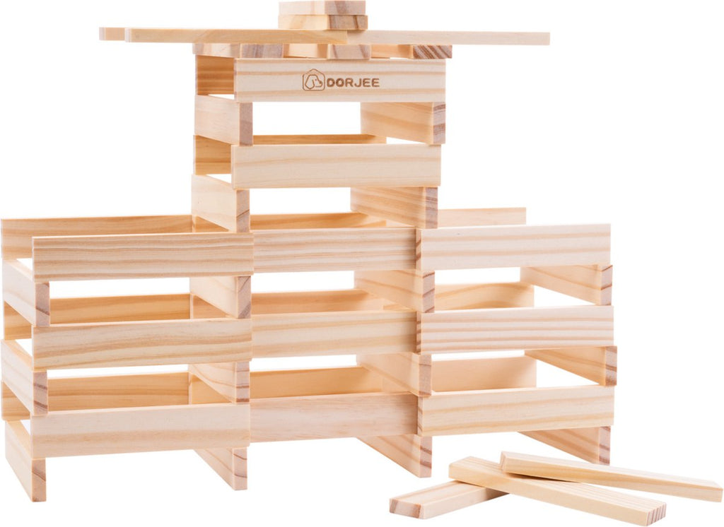 Houten bouwplankjes, 200st.