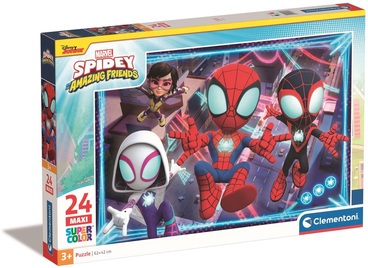 Pókember pzl 24 maxi spidey and his amazing frien