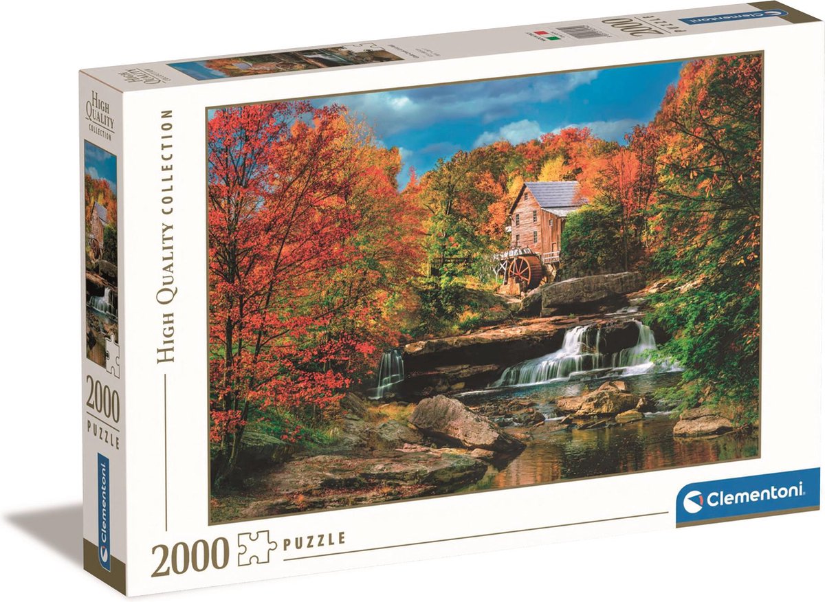 Clementoni legpuzzel glade creek grist mill - 2000st.