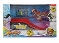 Toi-toys vingerskateboard of bmx fiets met skatebaan