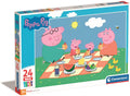 Clementoni - maxi puzzel peppa pig 24 stuks