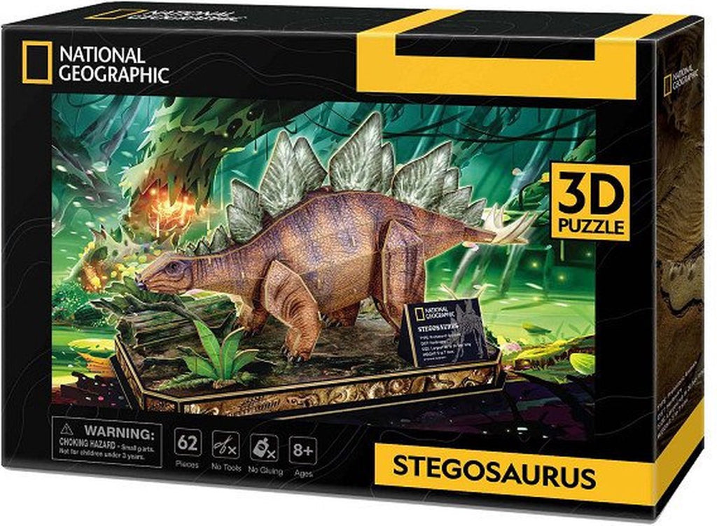 National geographic 3d puzzel stegosaurus