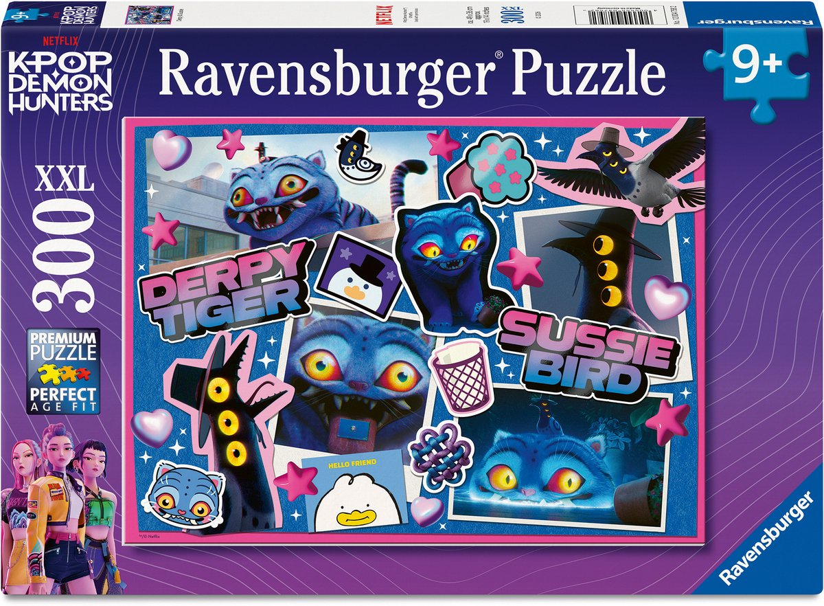 K-pop ravensburger legpuzzel kpop demon hunters puzzel - 300st xxl