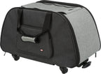 Trixie reismand trolley zwart lichtgrijs