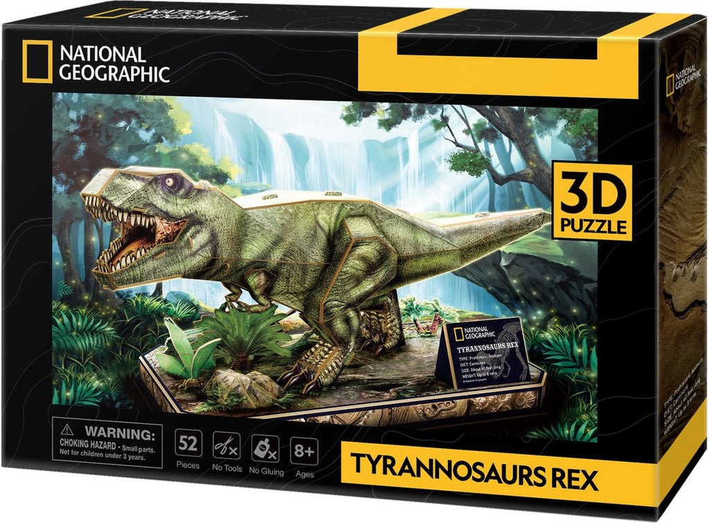 National Geographic - National Geographic 3d puzzel tyrannosaurus rex