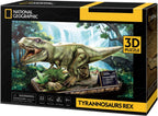 National Geographic - National Geographic 3d puzzel tyrannosaurus rex