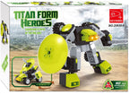 Lobbes Speelgoed- Lobbes SpeelgoedLobbes bouwset robot speelgoed - transformeer ruimtewagen 90-delig.