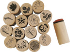 Creativ company https: www.cchobby.nl deco-art-stempels-bloemen-en-bladeren-h-26-mm-d-20-mm-15-stuk-1-doos