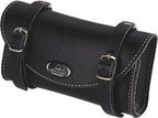 Selle monte grappa zadeltas - leer - zwart