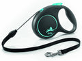 Flexi rollijn black design cord blauw