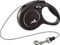 Flexi - rollijn classic cord zwart
