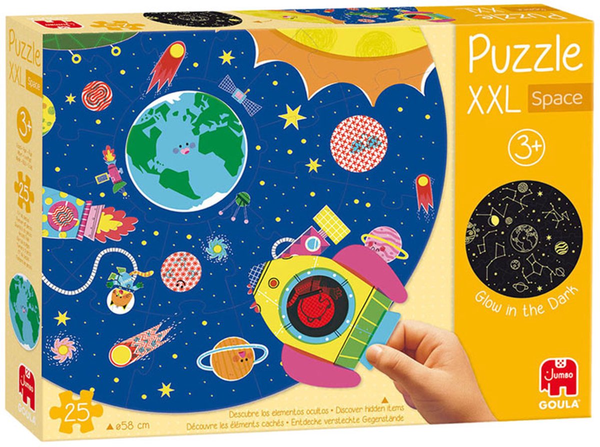Goula - Goula puzzel xxl ruimte - 27st.