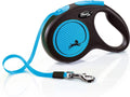 Flexi - rollijn new classic neon tape zwart / blauw